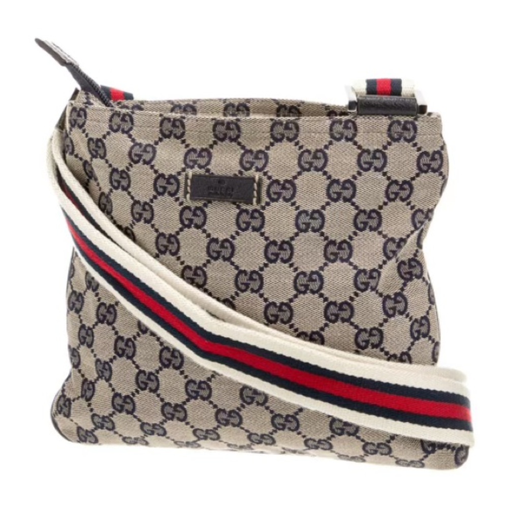 GUCCI GG CANVAS SHOULDER BAG